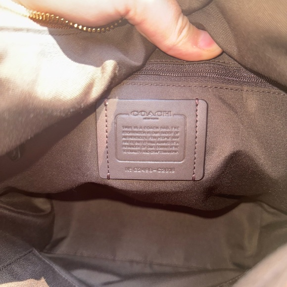 Coach Leather Val Duffle C2818 - Picture 9 of 13